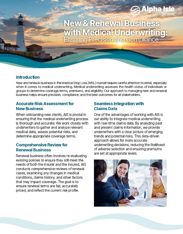Managing Claims workloads Product Sheet